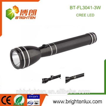 Wholesale Cheap Price CE Approved Rechargeable 2C Nicd Battery Long Range Cree 3w Best 2012 police flashlight
